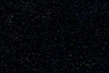 Dark Blue Night Sky Galaxy Space Background. 3D Photo Of Starry Night Sky Background.