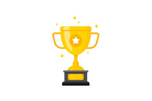 Best Champions Cup Trophy Vector Design. Champion Cup Winner Trophy Award.