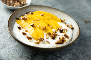 Sticker - Yogurt with granola and mango