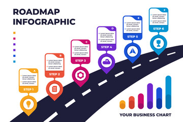 Roadmap Timeline Infographic Template