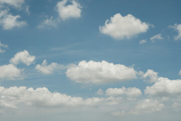 Wall Mural - Beautiful clouds  background. Nature weather