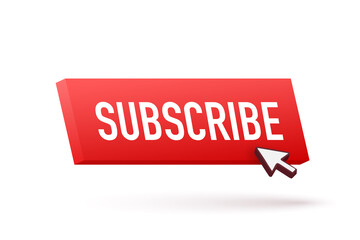 Aufkleber - subscribe button for marketing design. live streaming button. vector concept. live stream logo.