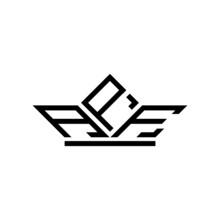 APE Creative Initials Letter Logo Concept On White Background. APE Unique Abstract Geometric Vector Logo Design.APE Logo Design. 