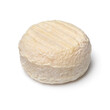 © Picture Partners - Single whole French goat cheese, Crottin de pays, isolated on white background