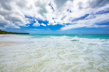 Wall Mural - magical paradise beach of the Caribbean sea