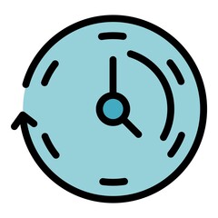 Poster - Business opportunity icon. Outline business opportunity vector icon color flat isolated