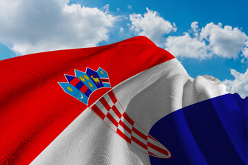 The national flag of Slovenia (Slovene: zastava Slovenije) 