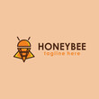 © bimalkan - Honey Bee Logo Design