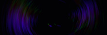 Lens Flare Effect Sun Burst, Party Blurred Bokeh Dark Purple Blue On Black Background, Blinking Sun Burst, Lens Flare Optical Party Movement Rays Vortex Or Whirl Effect	