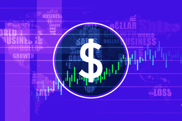 2d rendering usd Dollar symbol 
