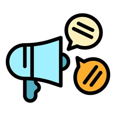 Poster - Top tips icon. Outline Ttp tips vector icon color flat isolated