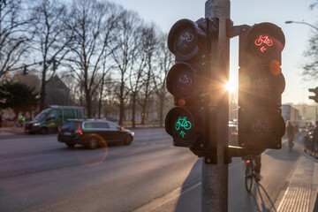 Wall Mural - Bicycle_Lights