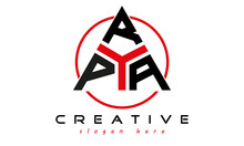 Triangle Badge With Circle PRA Letter Logo Design Vector, Business Logo, Icon Shape Logo, Stylish Logo Template