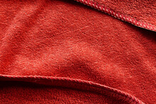 Elegant Red Silk, Luxurious Fabric Texture, Elegant Background Design.