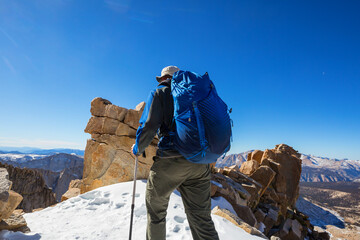 Wall Mural - The climb