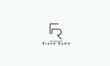 FR, RF, F, R, abstract vector logo monogram template