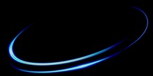 Blue Lines With Black Background