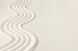 © prime1001 - Zen pattern sand. Zen garden background scene, meditation, harmony