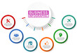 © Alex White - Business infographic template for presentation, chart, flat design editable vector diagram, graph with 6 options  ready to use