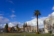 Loma Linda, California USA - 12 28 2021: Entrance sign of the Loma Linda University at Loma Linda, California USA
