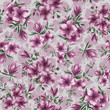 seamless pattern fabric background pink flower watercolor bezszwowy wzór kwiatowy