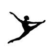 © Vieriu - Silhouette ballet dance ballerina , illustration icon