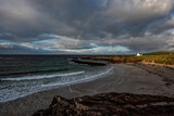 Fototapeta Desenie - Clachtoll beach in Scotland in Assynt district near Lochinver