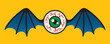 Flying Eyeball Vector Graphic.
Vector Illustration of flying human eyeball with bat or dragon wings.