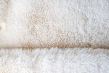 abstract close-up white fur texture background