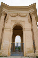 Wall Mural - Royale de Peyro Square Saint Clement Aqueduct building arch in Montpellier