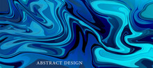 Turquoise Blue Abstract Background In The Technique Of Fluid Art. Liquid Art Patterns. Original Art. Abstract, Overview, Sari, Ocean, Ocean, Texture, Backdrop, Marble