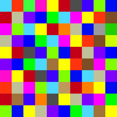 Astract colorful rectangle shape, block pattern, mosaic. Vector illustration.