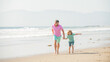 © Olena - daddy with kid boy on summer day. dad and child having fun outdoors. childhood