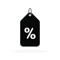 Wall Mural - Discount offer tag icon. Percentage icon. Shopping tags icon. Conceptual business icon. Vector illustration