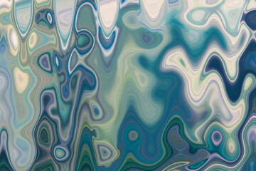 Aufkleber - Abstract Color flow gradient background. Liquid marble art texture. Flow inks in water style
