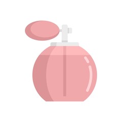 Poster - french perfume bottle icon flat isolated vector
