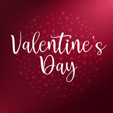 Happy Valentines Day calligraphy text. Good use for your postcard, card, invitation, banner design.