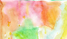 Watercolor Background, Colorful Pallete Tones.