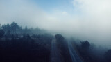 Fototapeta Na ścianę - fog in the mountains