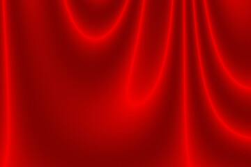 Wall Mural - Luxury red silk abstract background.