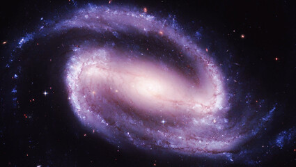 Wall Mural - space nebula. cosmic cluster of stars. glowing distant galaxy. starry field. outer space abstract ba