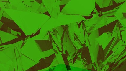Poster - An abstract pattern of primitive shapes. Minimalism. Rendering an image.