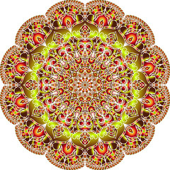 Poster - ornamental round ornament