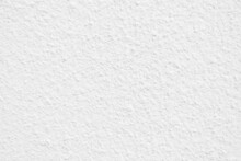 Seamless Texture Of White Cement Wall A Rough Surface, With Space For Text, For A Background.