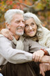 © aletia2011 - Portrait of senior couple having picnic outdoors