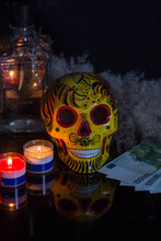 Skull For Mexico's Day Of The Dead