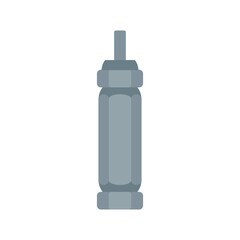 Poster - tire fitting screwdriver icon flat isolated vector