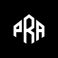 PRA Letter Logo Design With Polygon Shape. PRA Polygon And Cube Shape Logo Design. PRA Hexagon Vector Logo Template White And Black Colors. PRA Monogram, Business And Real Estate Logo.