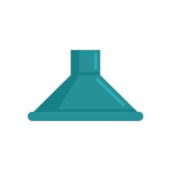 Poster - Climate ventilation icon flat isolated vector