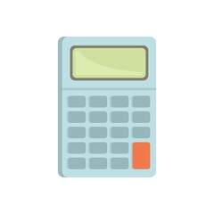 Poster - Calculator icon flat isolated vector